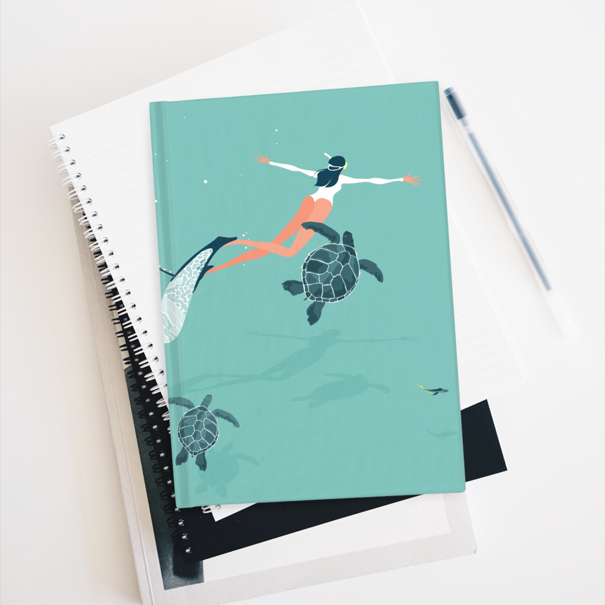 "The Chase" - Ruled Lined Journal