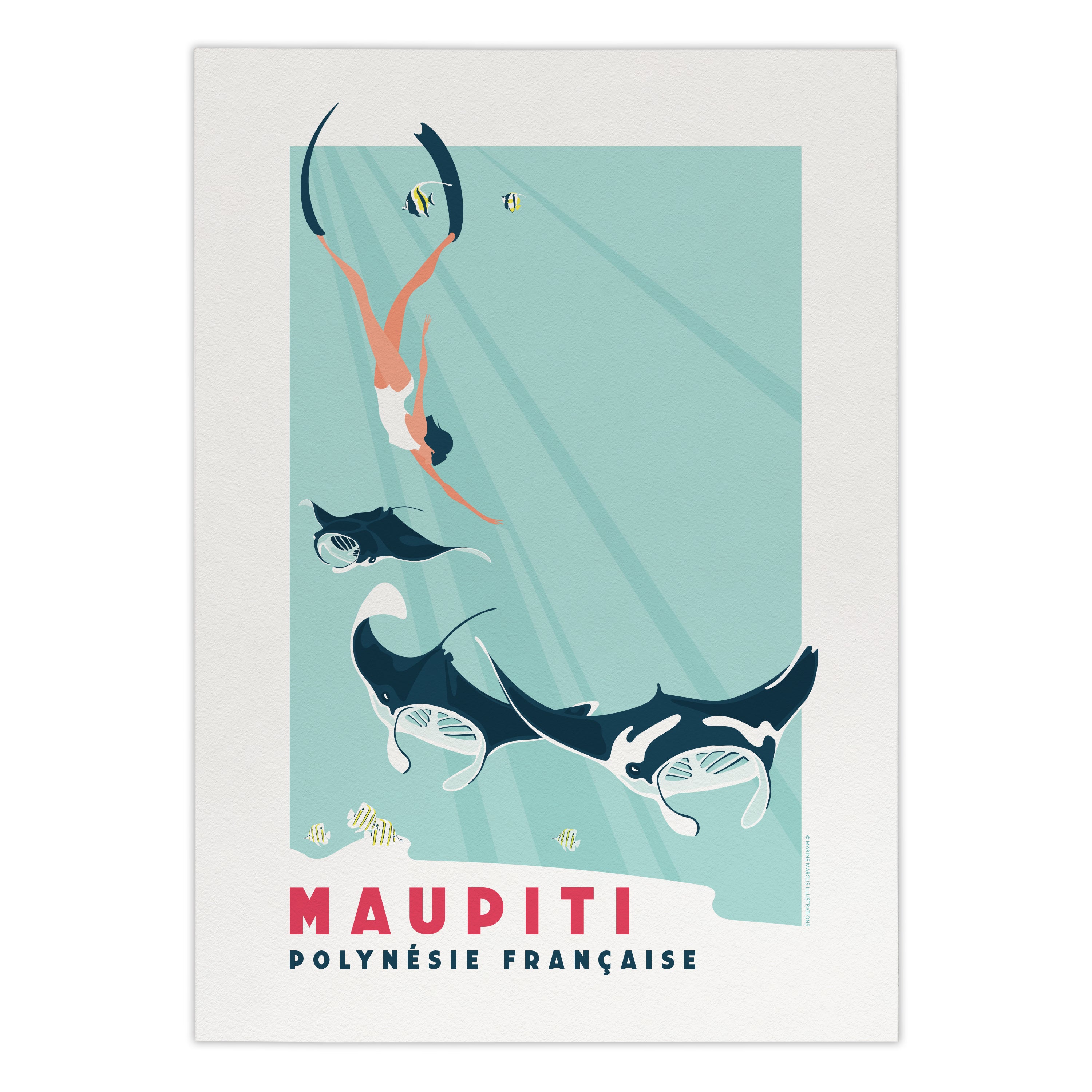 Les Mantas de Maupiti