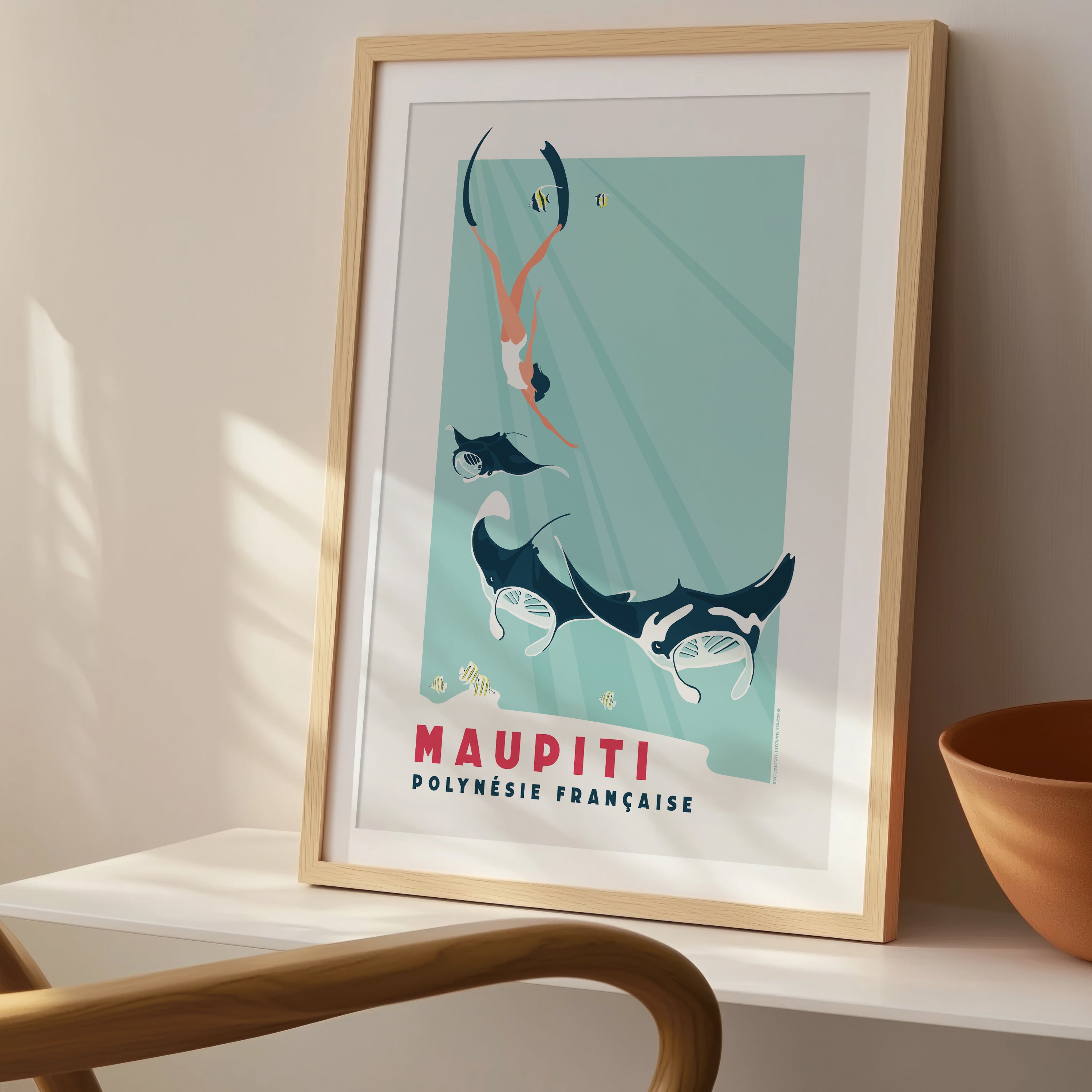 Les Mantas de Maupiti