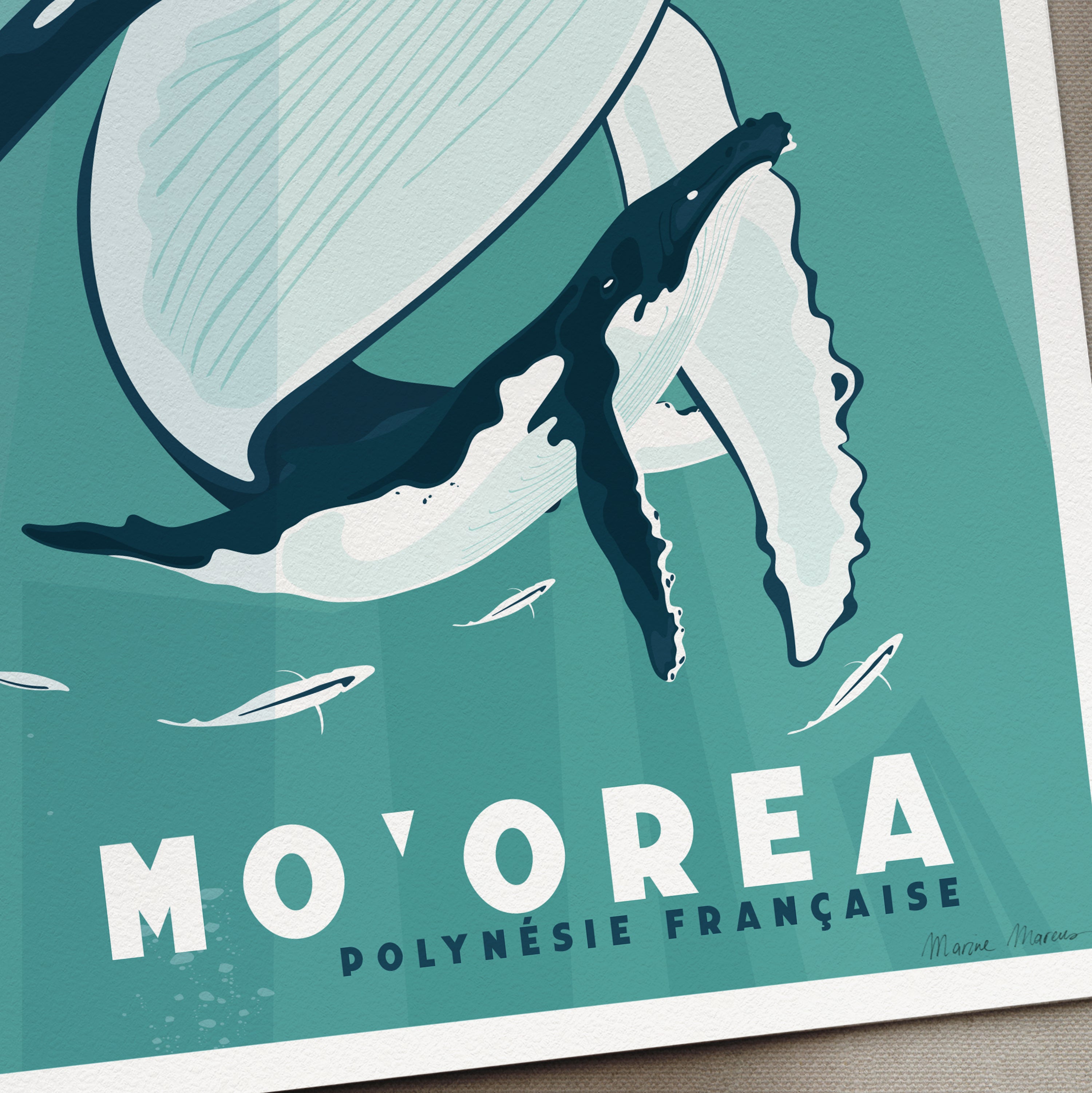 Les Gardiens de Mo’orea - Print