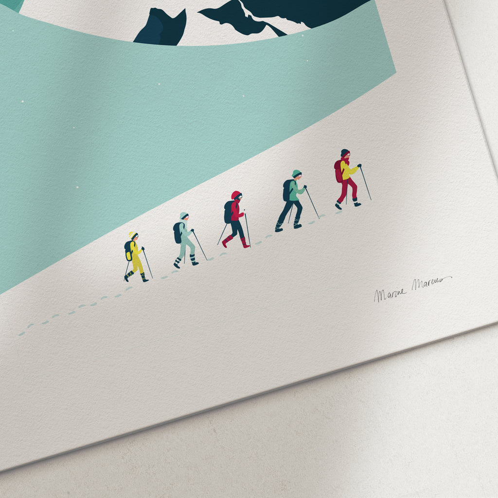Les Alpes - Print