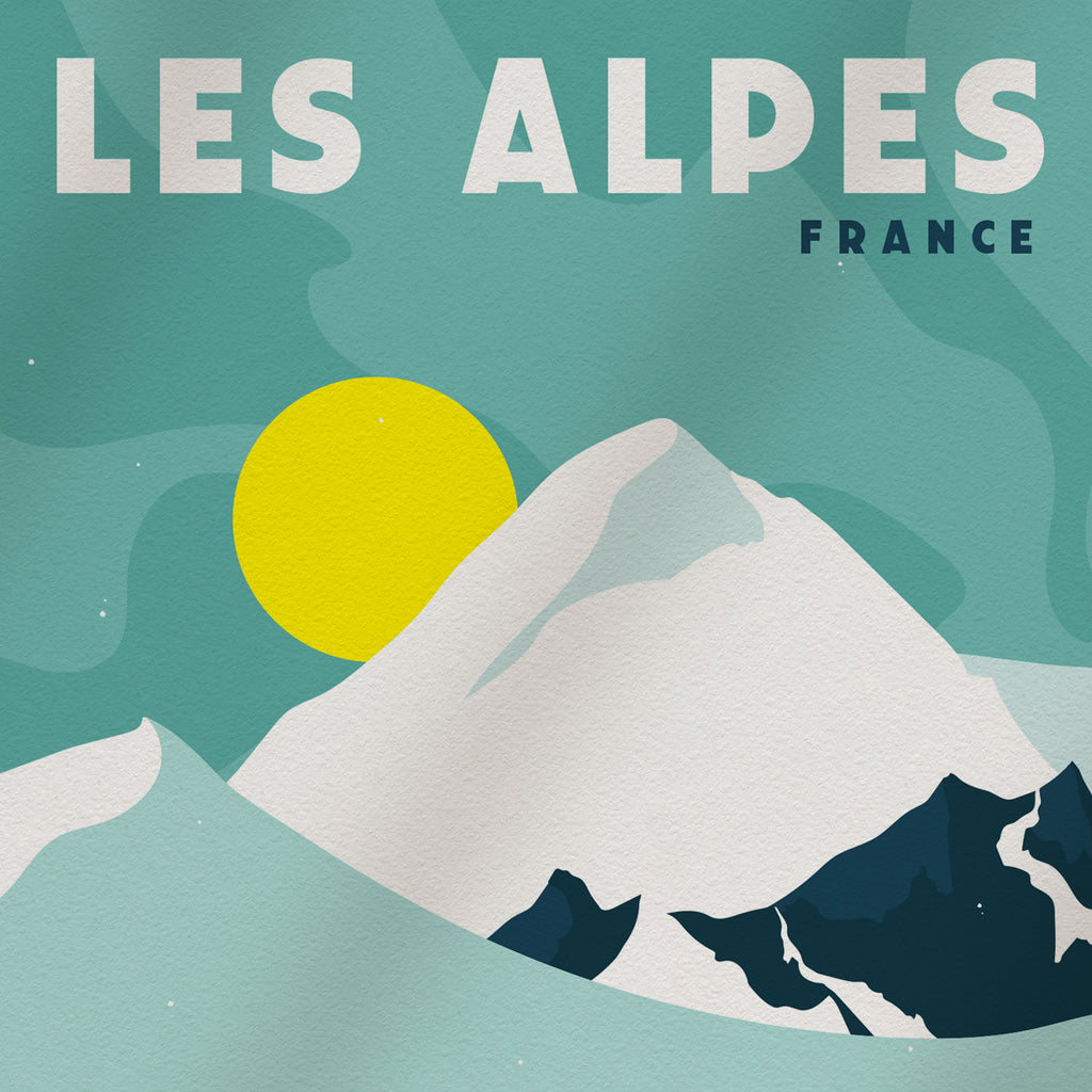 Les Alpes - Print