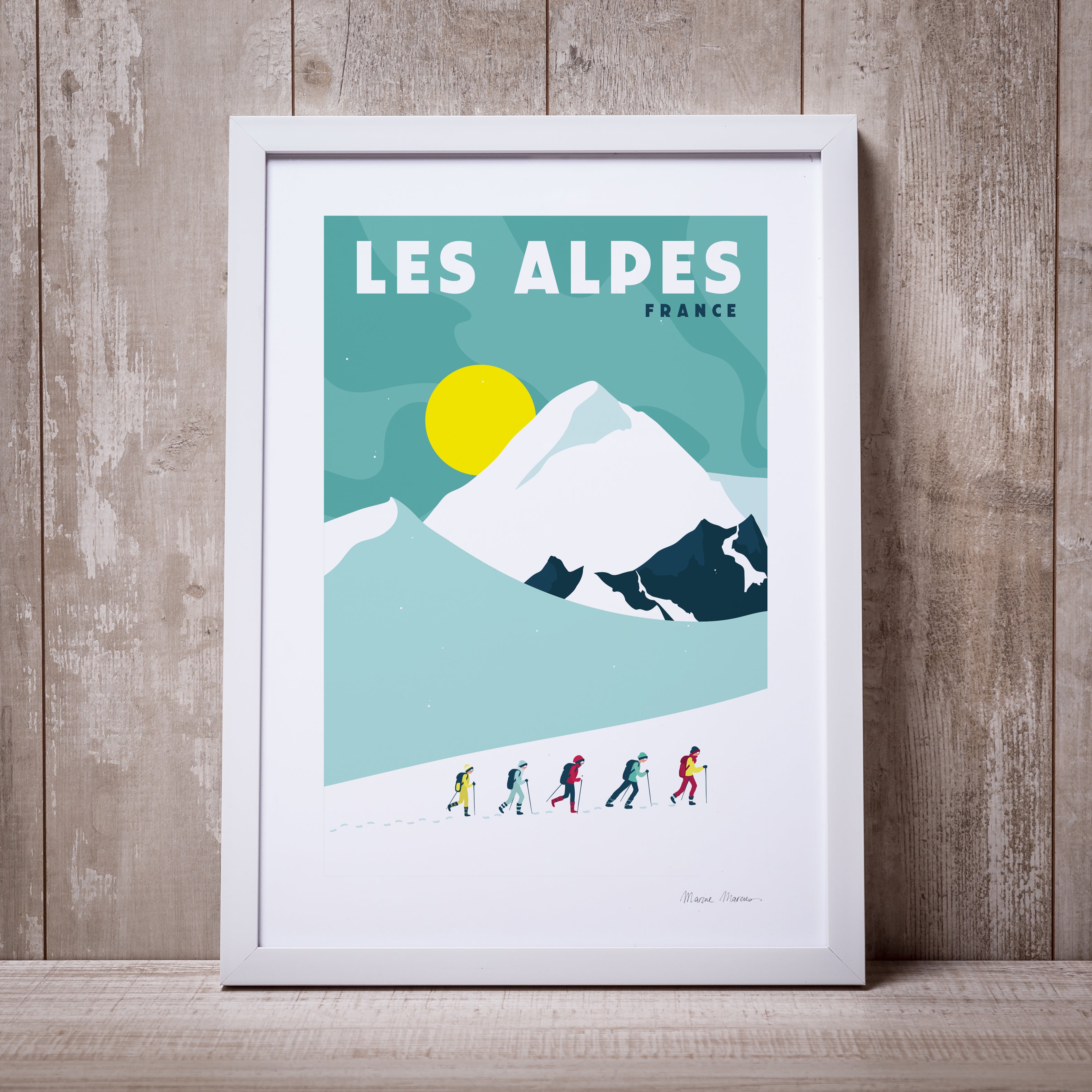 Les Alpes - Print