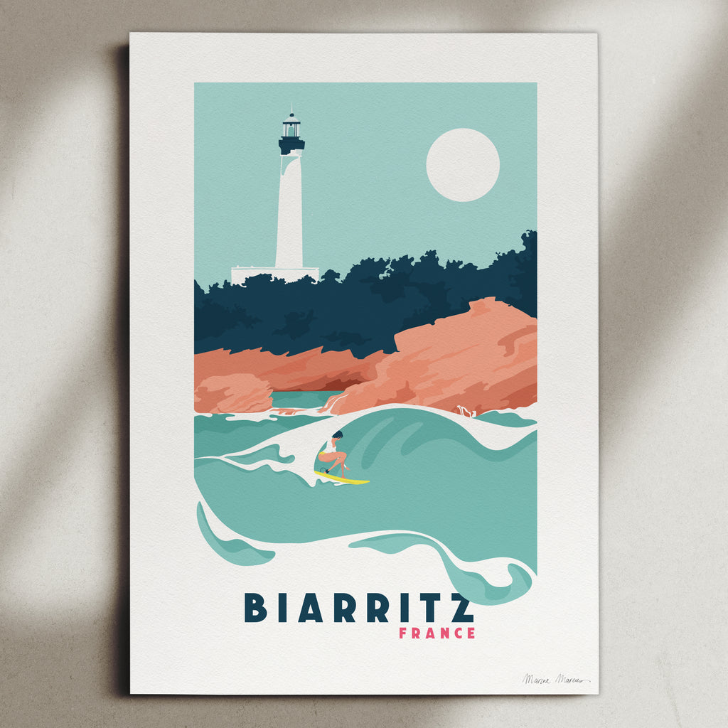 Biarritz France - Print