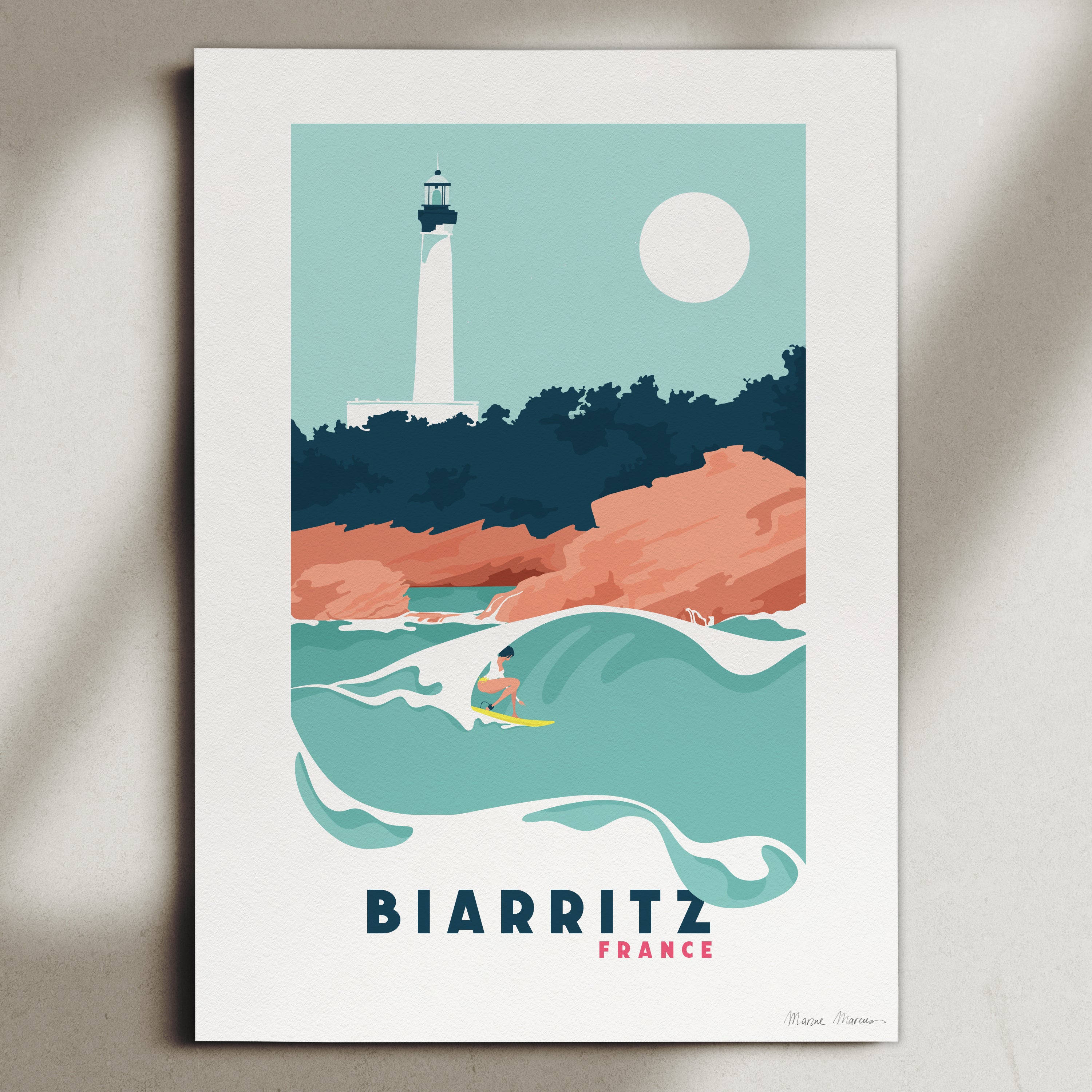 Biarritz France - Print