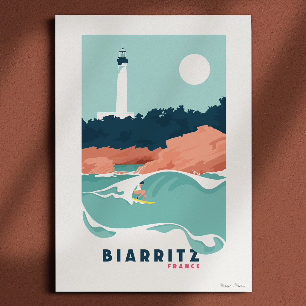Biarritz France - Print