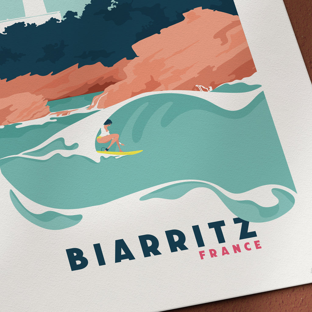 Biarritz France - Print