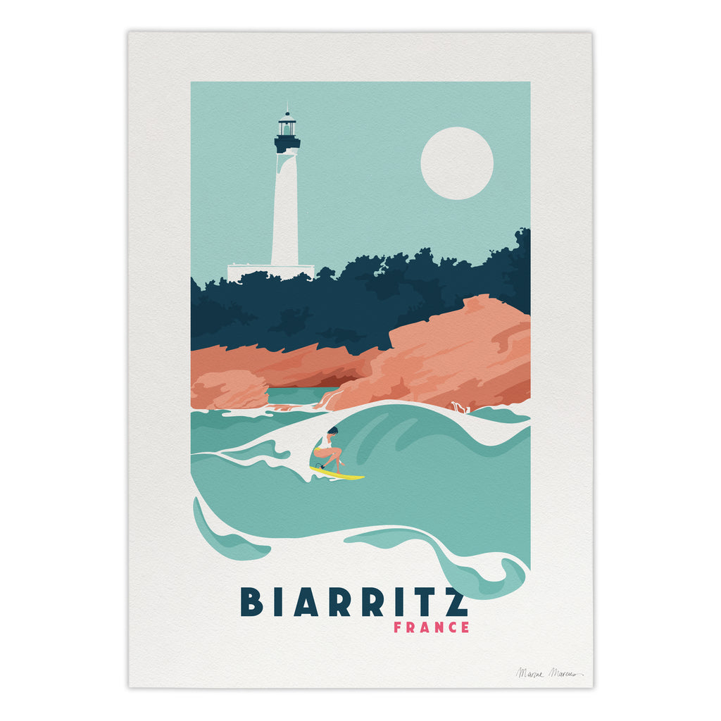 Biarritz France - Print