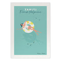 Sun Bathing in Polynesia - Print