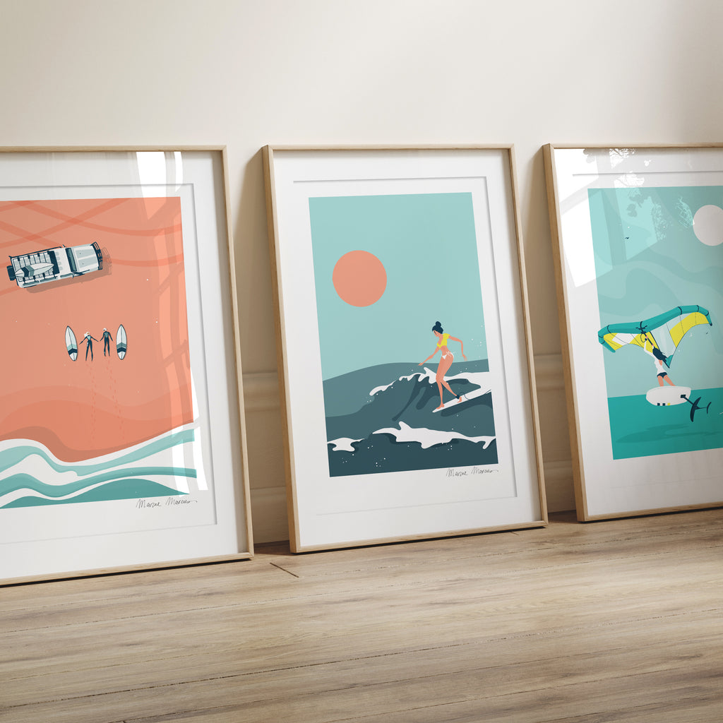 Cruising in Ensenada - Print