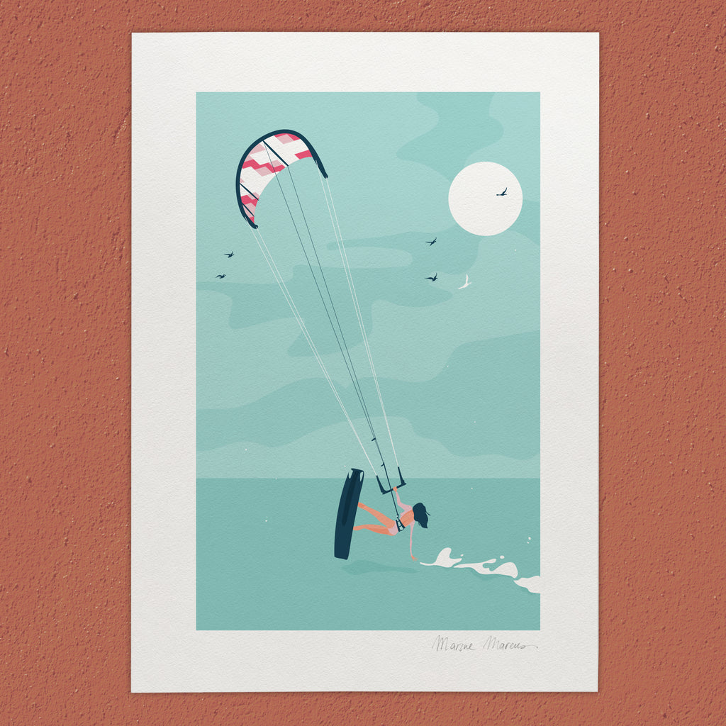 Pick Up The Wind - Print
