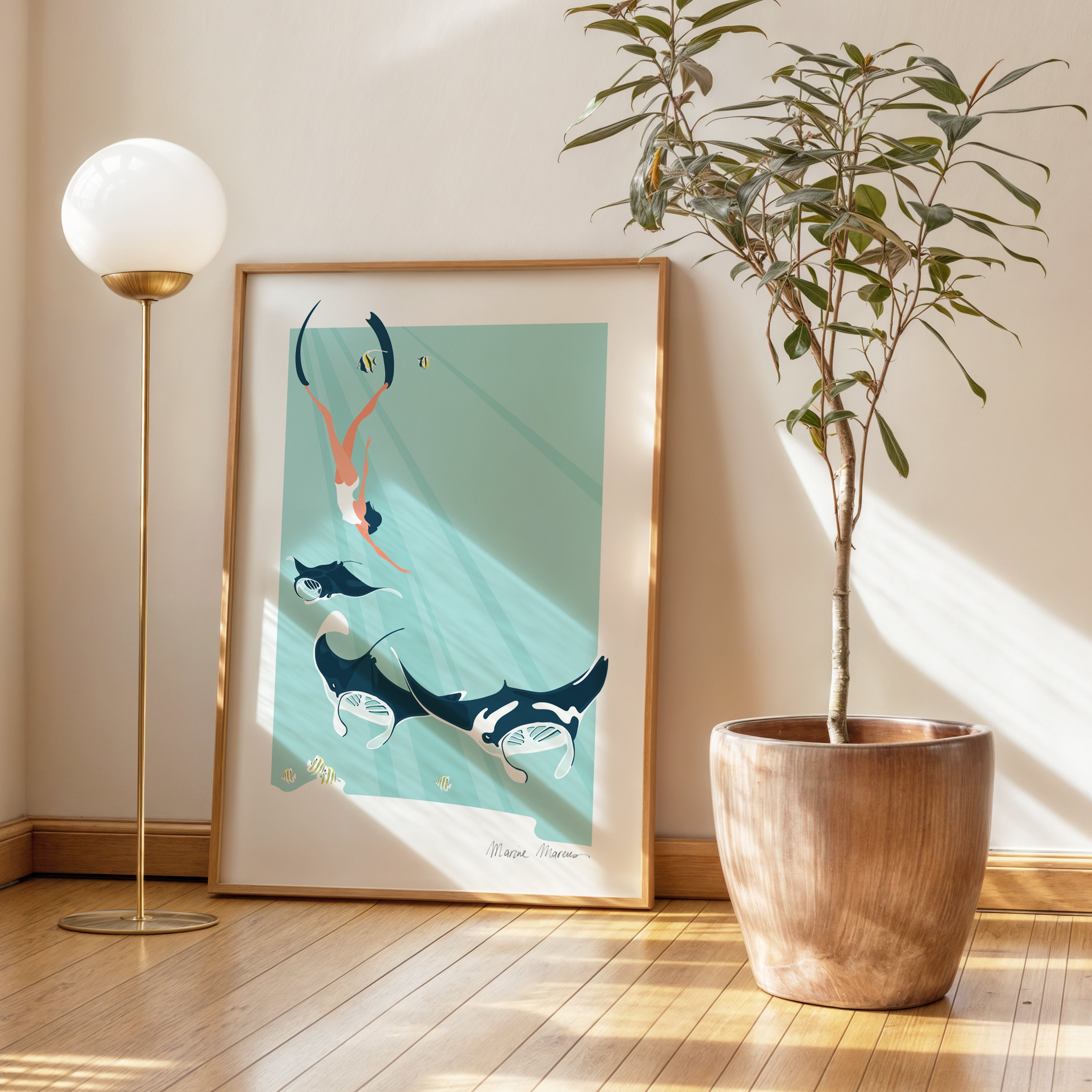 Les Mantas de Maupiti