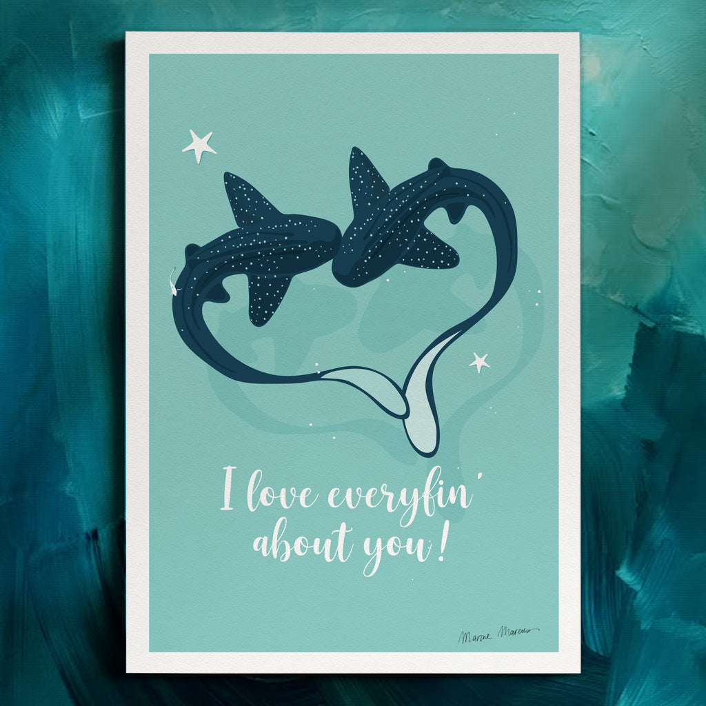 Shark's Love  - Print
