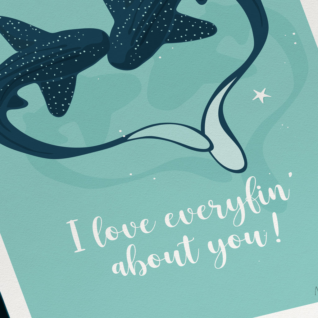 Shark's Love  - Print