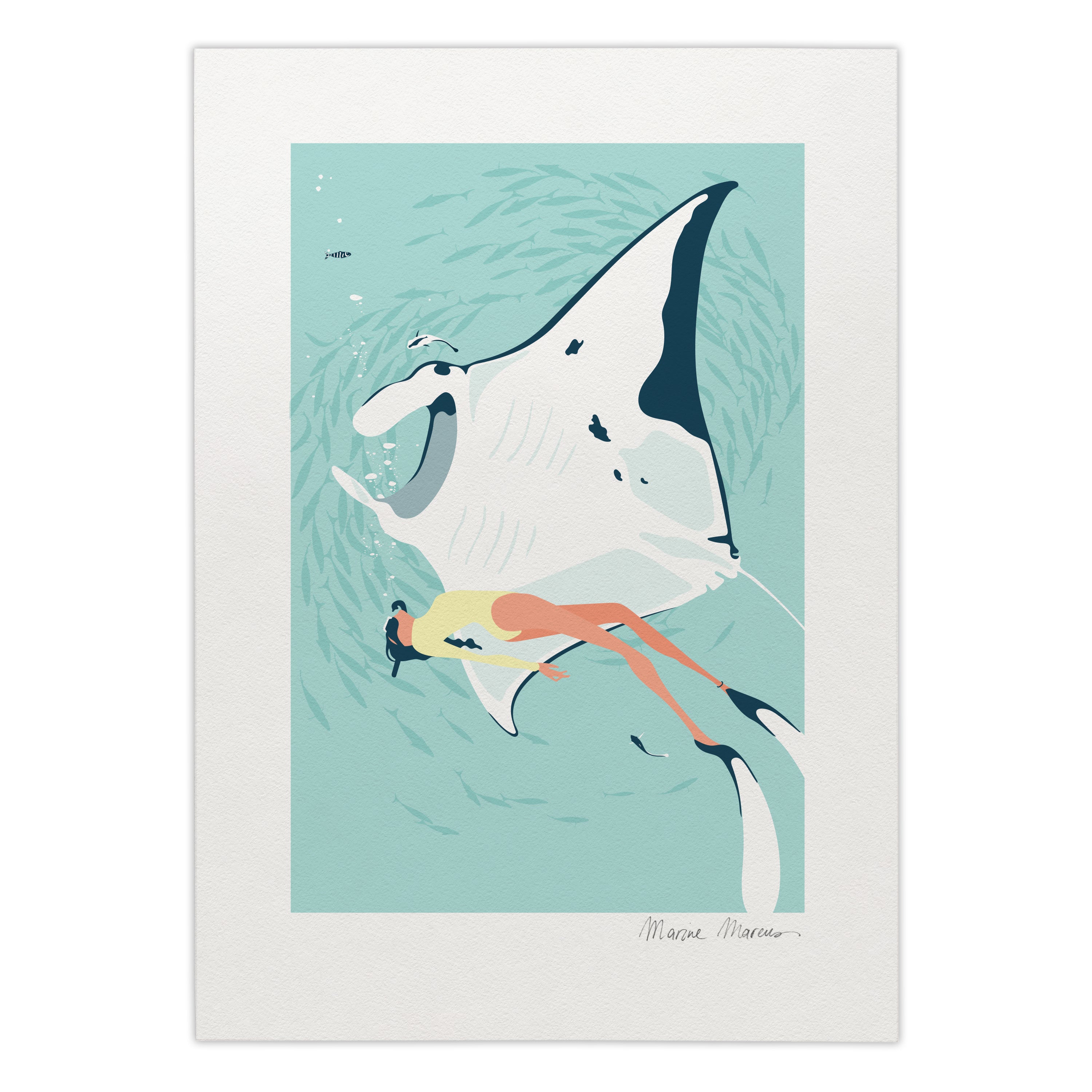 Les Mantas de Maupiti
