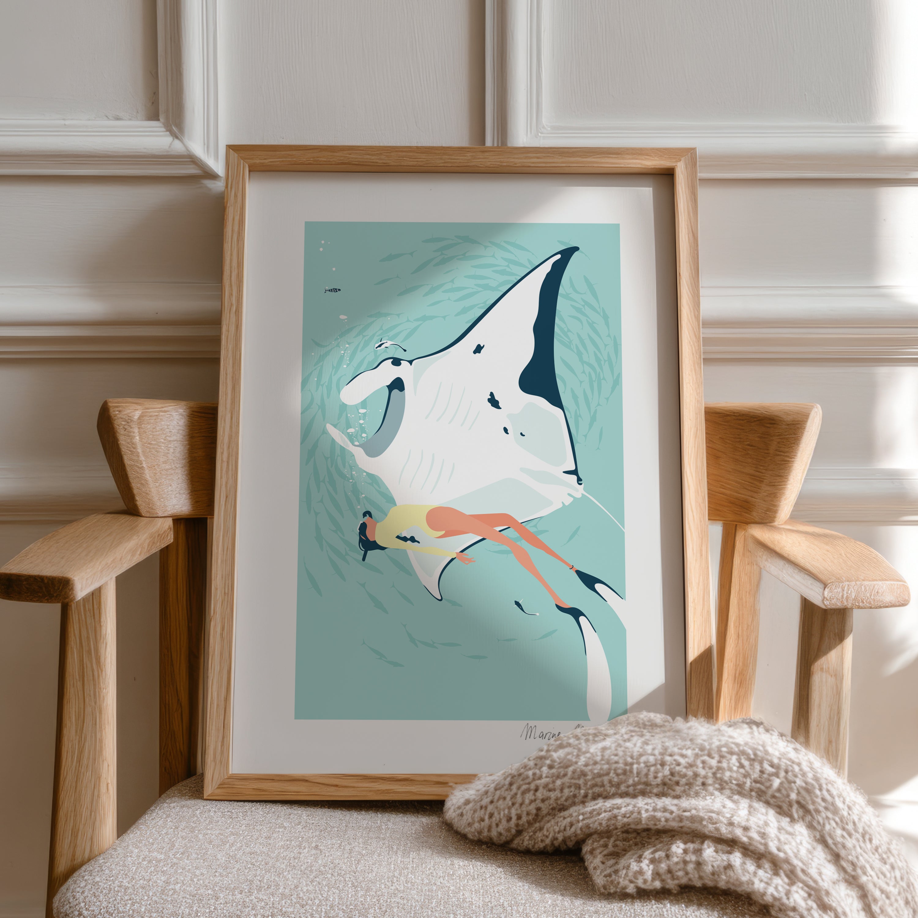 Les Mantas de Maupiti