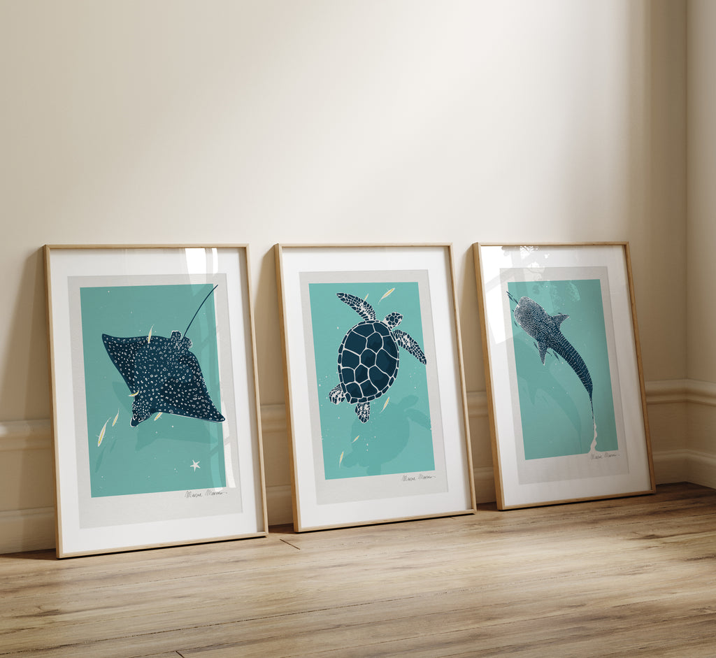 Spotted in the Lagoon - Print